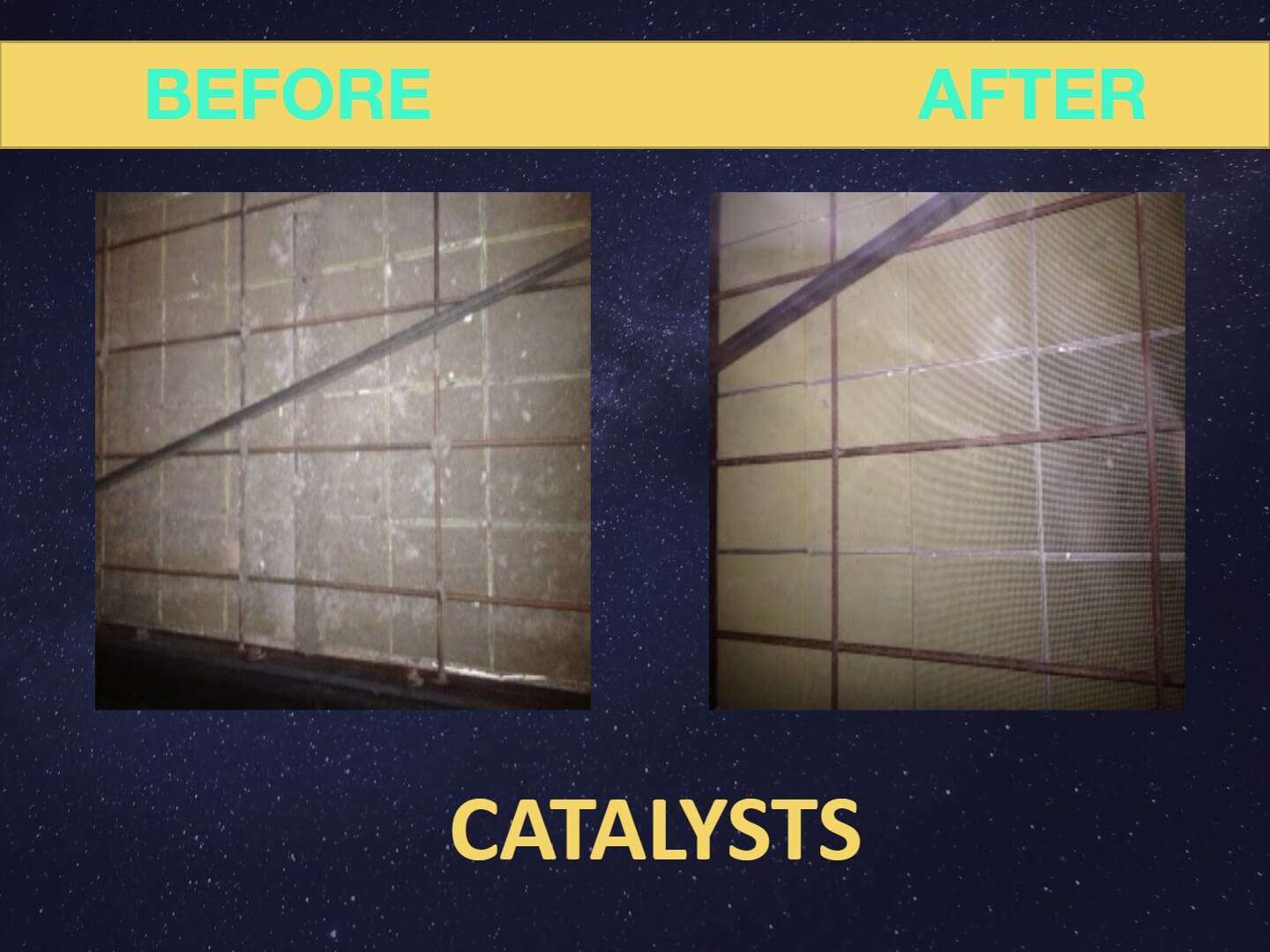 SCR & CO Catalyst Cleaning Precision Iceblast HRSG Cleaning